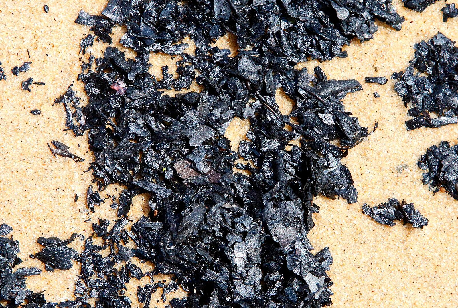 Ash from NSW bush fires on Newcastle beaches